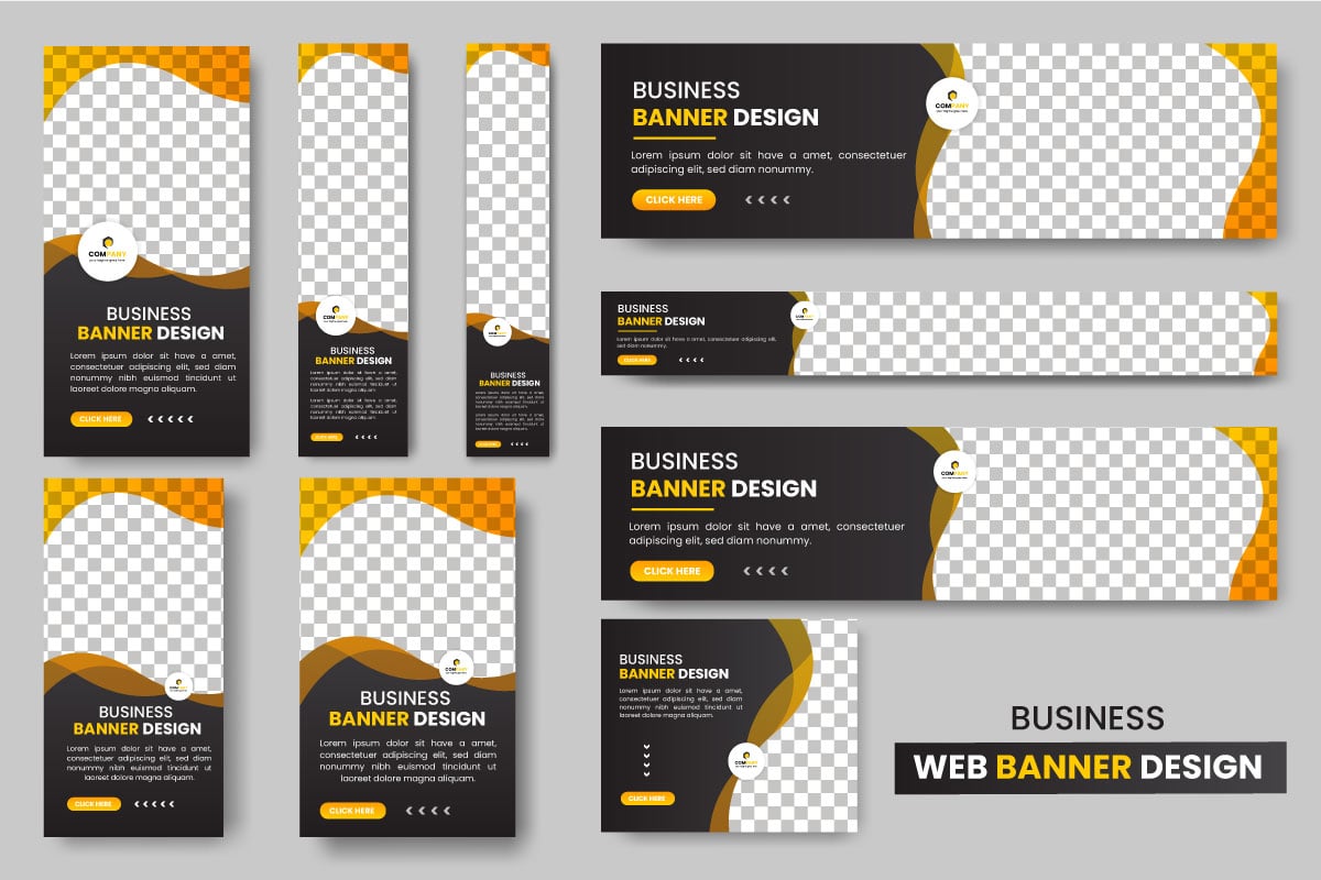 Kit Graphique #349307 Web Banniere Web Design - Logo template Preview