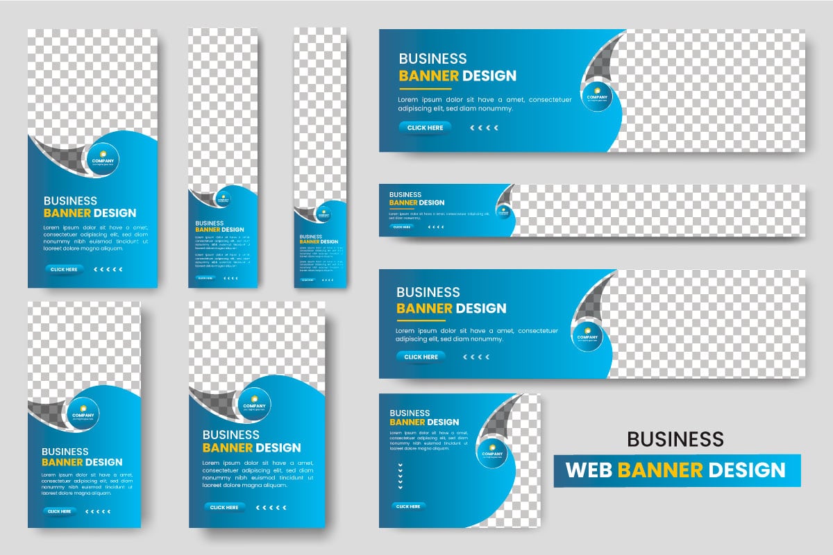 Kit Graphique #349309 Web Banniere Web Design - Logo template Preview