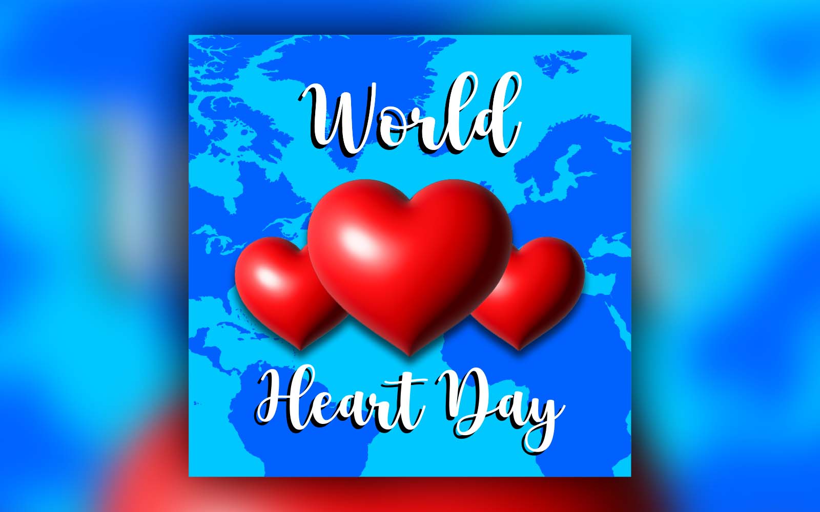 Template #349381 World Heart Webdesign Template - Logo template Preview