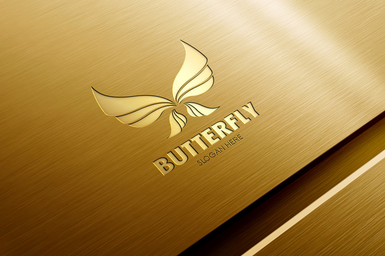 Butterfly Company Logo Template