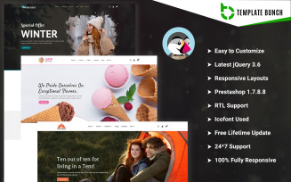 Amenity - Winter and Summer with Tent - Responsive Prestashop Theme for eCommerce