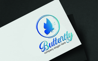 Butterfly Logo Template design