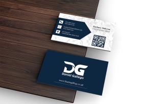 Stunning Visiting Card - Professional Business Card Template - Creative Corporate Identity Template