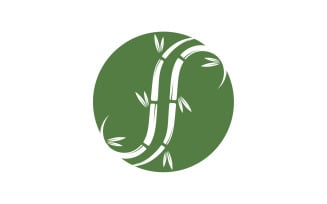 Bamboo tree logo vector v.1