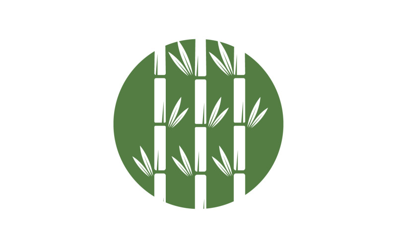 Bamboo tree logo vector v.27 Logo Template