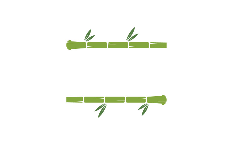 Bamboo tree logo vector v.3 Logo Template