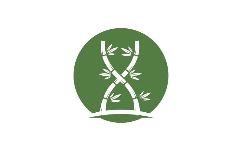 Bamboo tree logo vector v.6 Logo Template