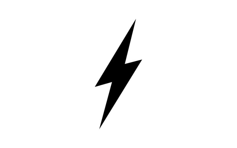 Strom thunderbolt lightning vector logo v.13 Logo Template