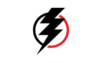 Strom thunderbolt lightning vector logo v.18