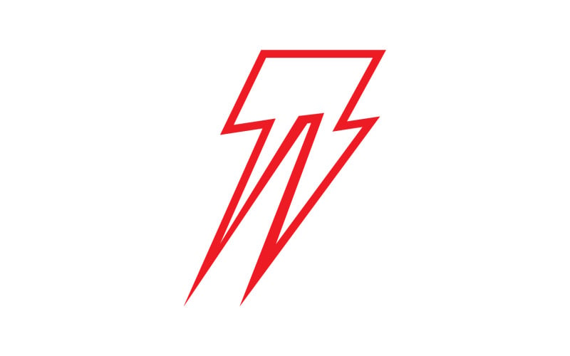 Strom thunderbolt lightning vector logo v.7 Logo Template