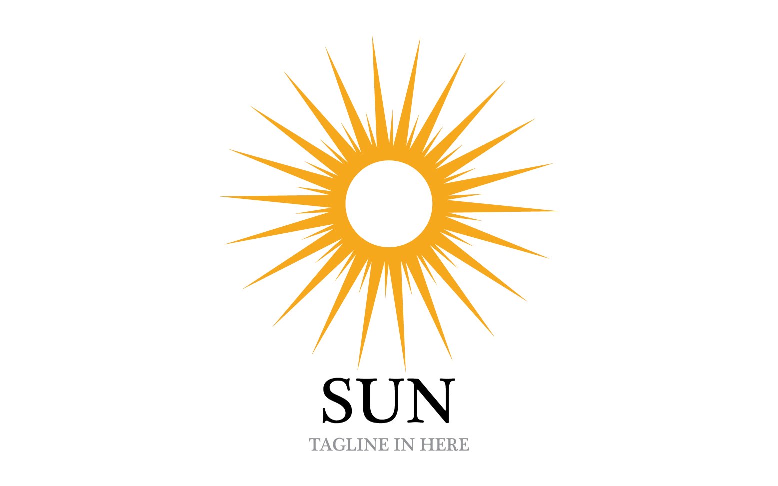 Template #349744 Sun Icon Webdesign Template - Logo template Preview