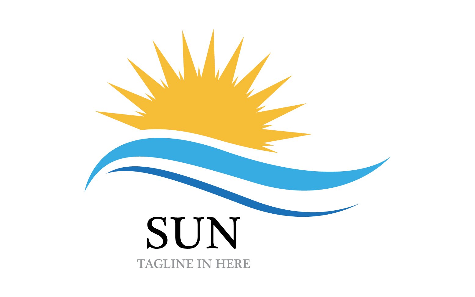 Kit Graphique #349746 Illustration Sun Divers Modles Web - Logo template Preview