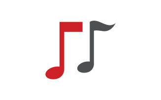 Music sound player app icon logo v.9