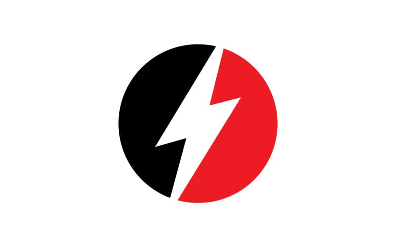 Strom thunderbolt lightning vector logo v.33 Logo Template