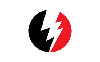 Strom thunderbolt lightning vector logo v.35
