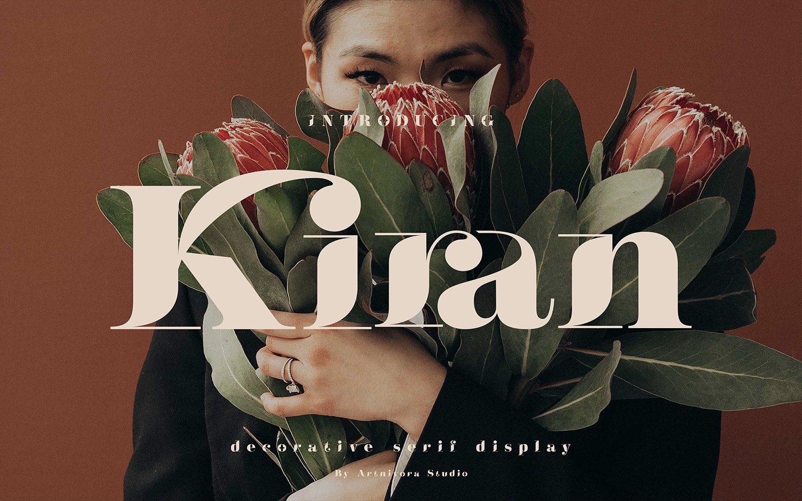 Template #349822 Fonts Display Webdesign Template - Logo template Preview