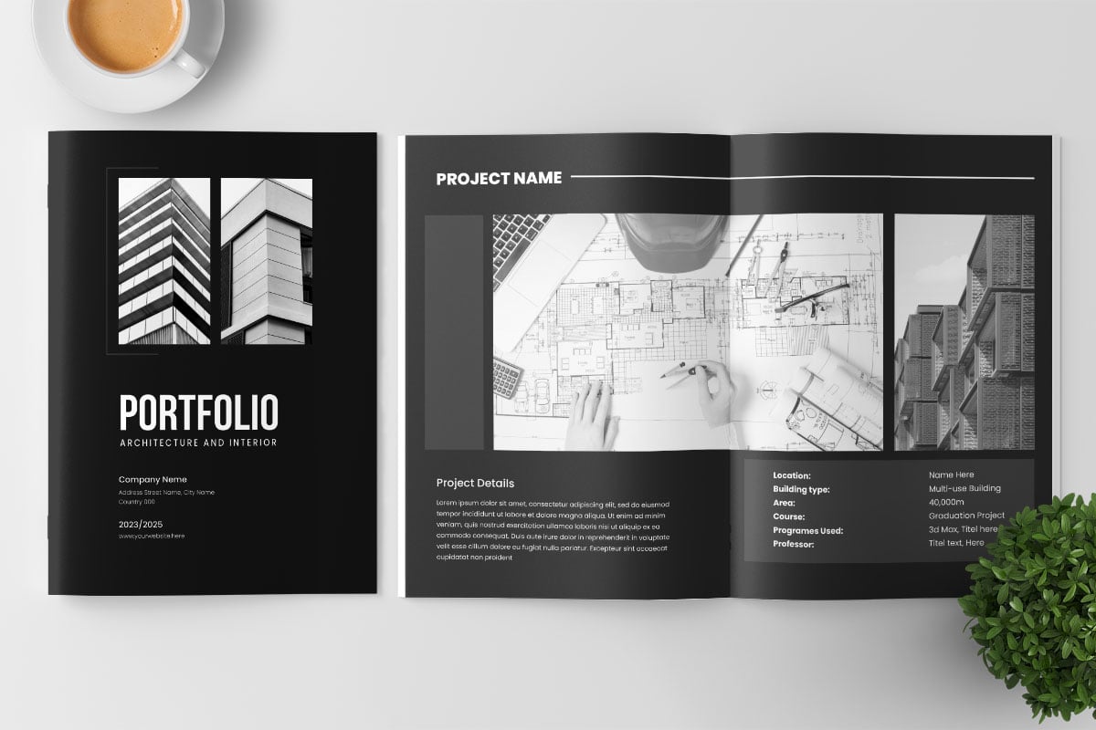 Kit Graphique #349842 Portfolio Architecteure Divers Modles Web - Logo template Preview