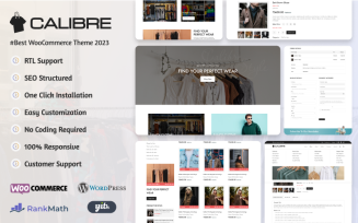 Calibre | WooCommerce WordPress Theme