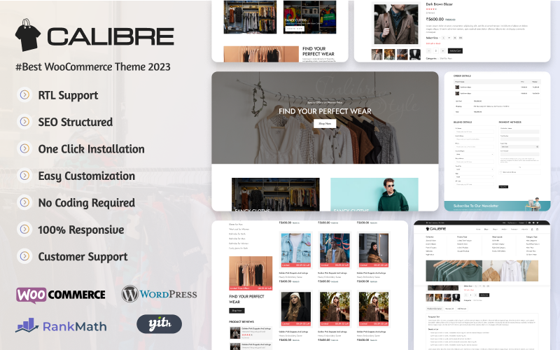 Calibre | WooCommerce WordPress Theme WooCommerce Theme