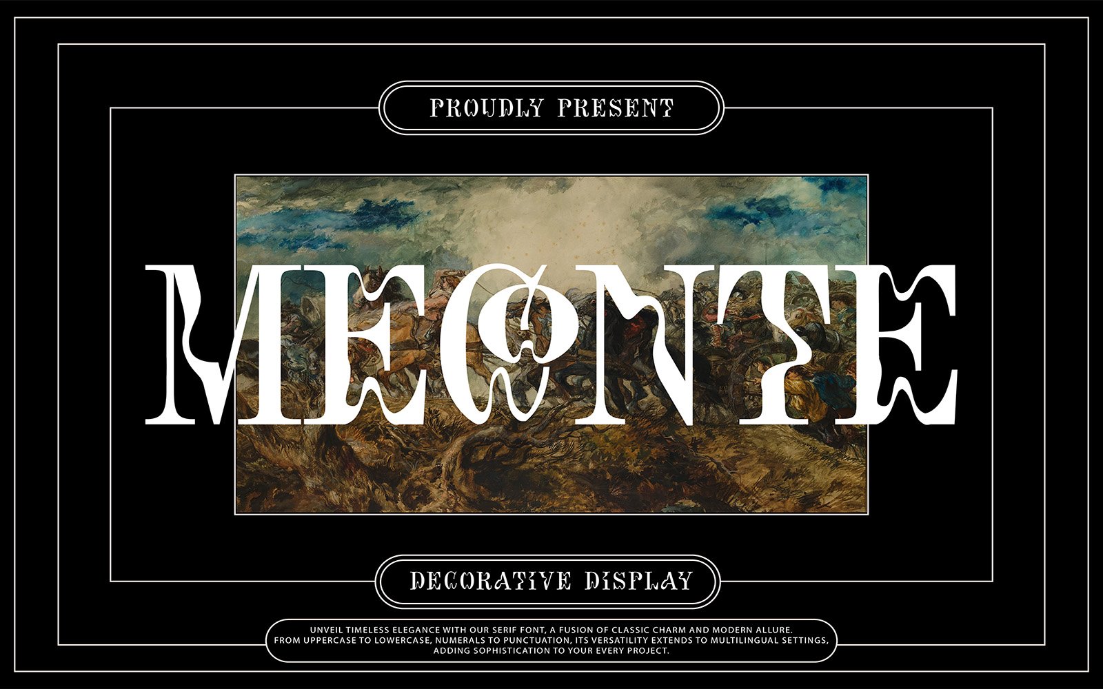 Template #349928 Fonts Display Webdesign Template - Logo template Preview