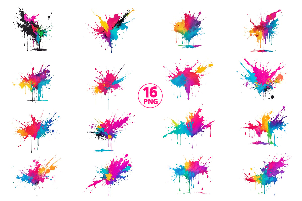 Kit Graphique #349931 Colorful Splash Divers Modles Web - Logo template Preview