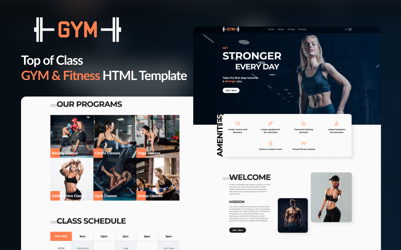 Template #349988 Gym Health Webdesign Template - Logo template Preview