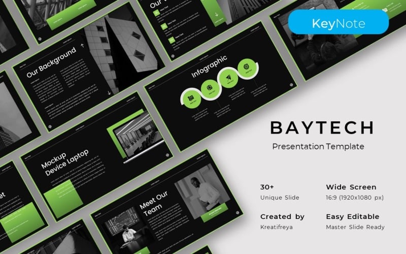 Baytech - Keynote Business Template Keynote Template
