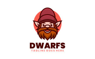 Dwarfs Mascot Cartoon Logo
