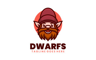 Dwarfs Mascot Cartoon Logo