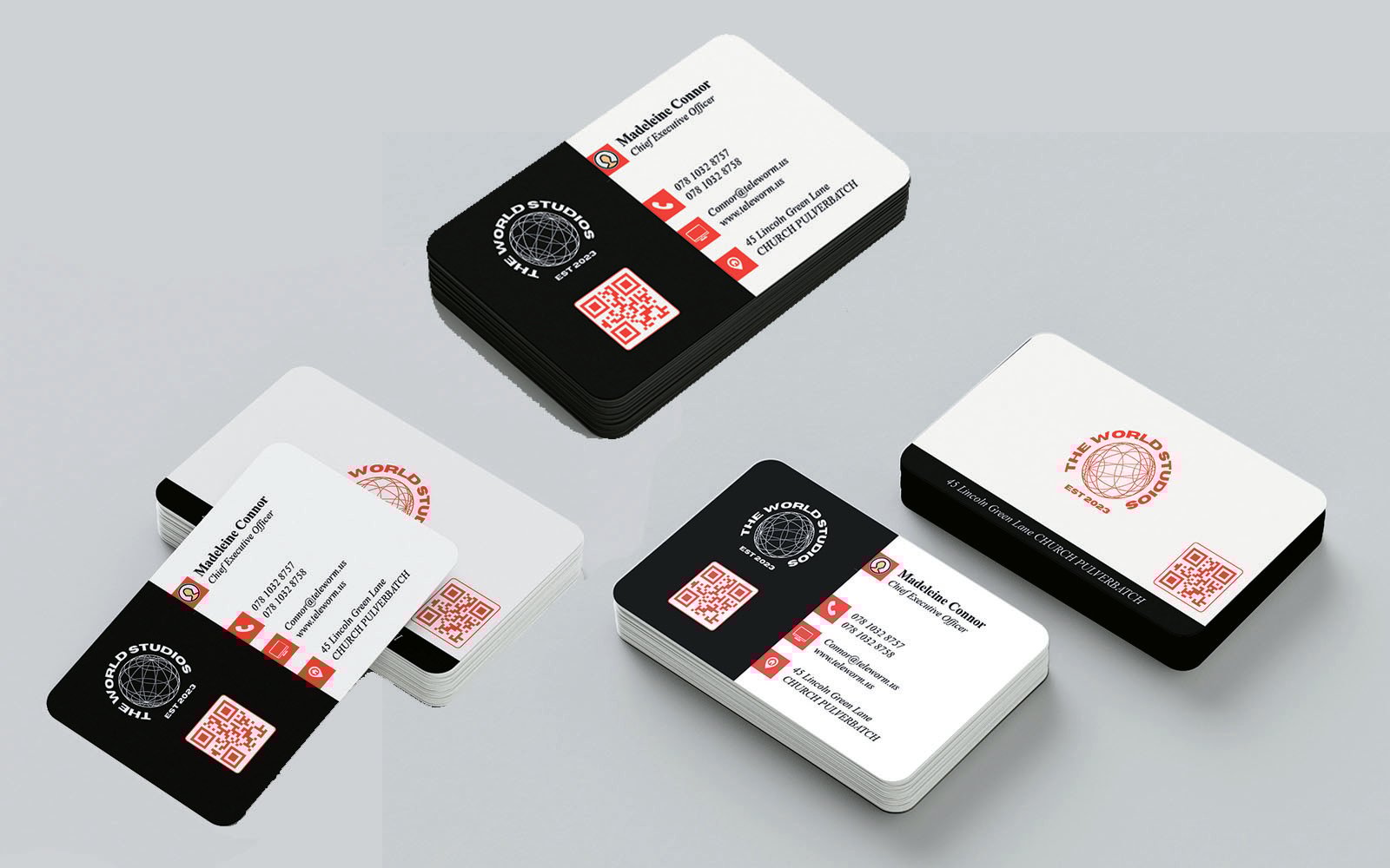 Template #350014 Card Company Webdesign Template - Logo template Preview