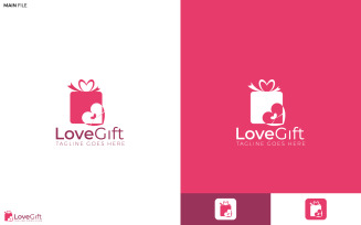 Branding Love Logo presentation, logo, logo design, business logo, logo symbol