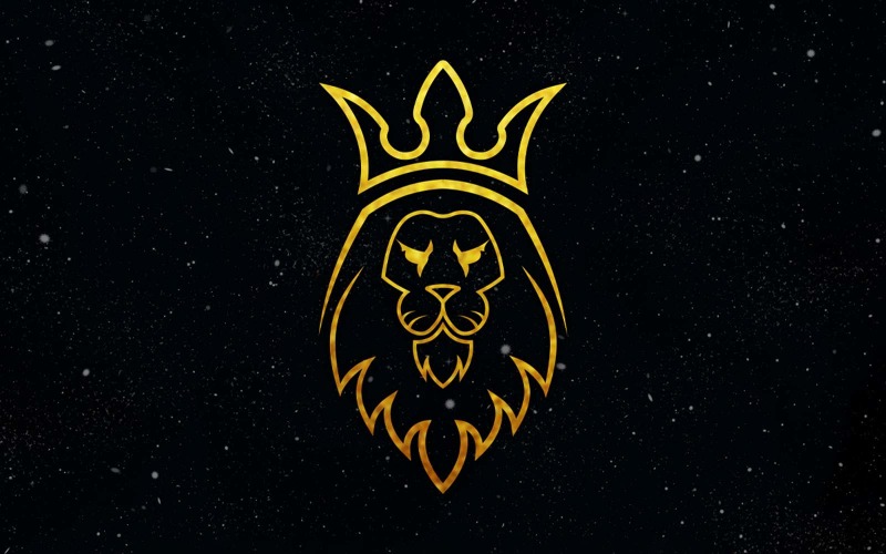 Creative Lion King Logo Design - Brand Identity Logo Template