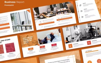 Listig - Business Report Powerpoint