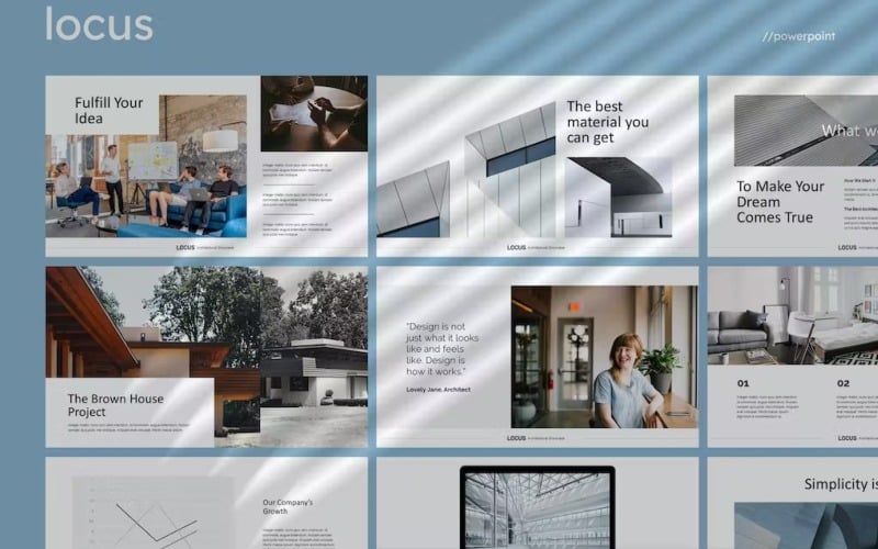 Locus - Simple Powerpoint Template PowerPoint Template