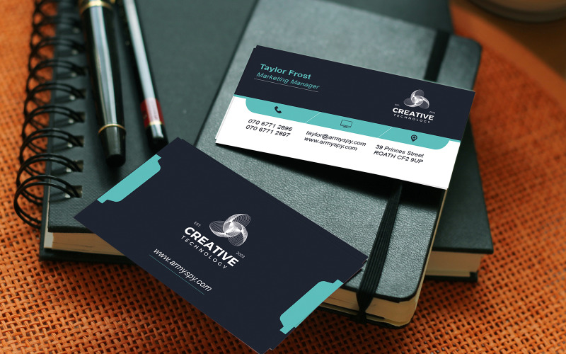 Stunning Business Card - Visiting Card Corporate Identity