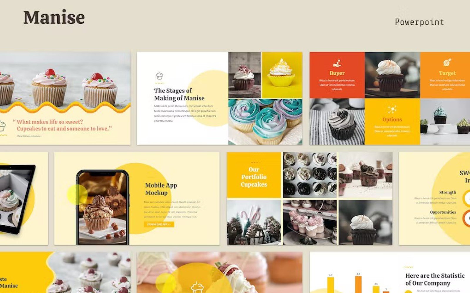 Template #350208 Food Cake Webdesign Template - Logo template Preview