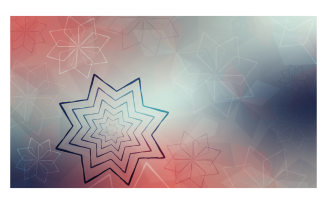 Gradient Background Image 14400x8100px With Geometric Pattern