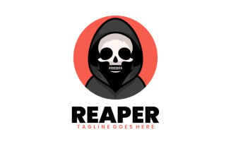 Reaper Simple Mascot Logo