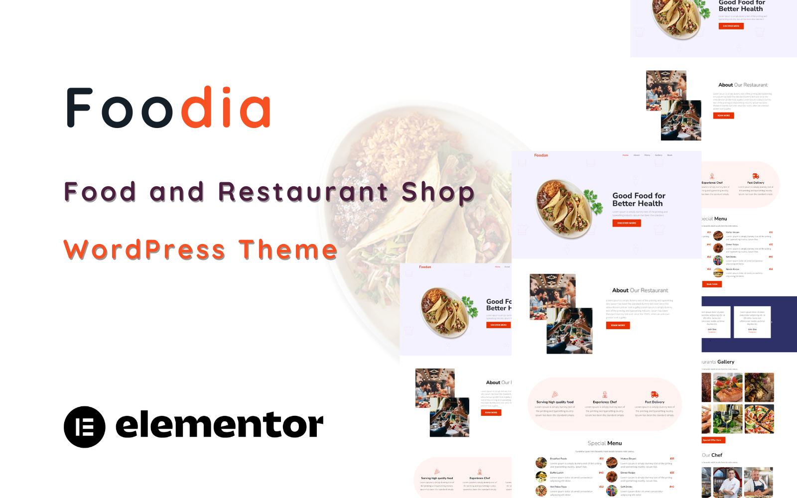 Foodia WordPress Themes 350342