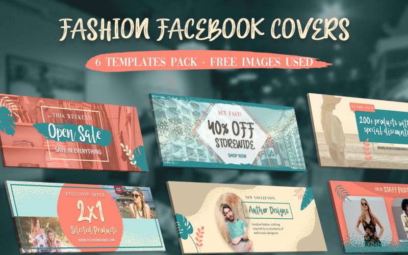 Fashion Sale Facebook Covers Social Media