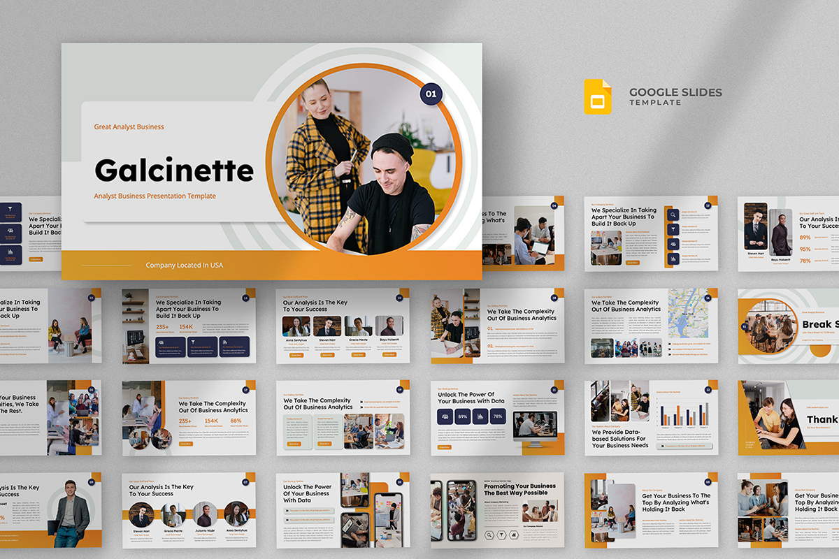 Kit Graphique #350521 Agency Analysis Divers Modles Web - Logo template Preview