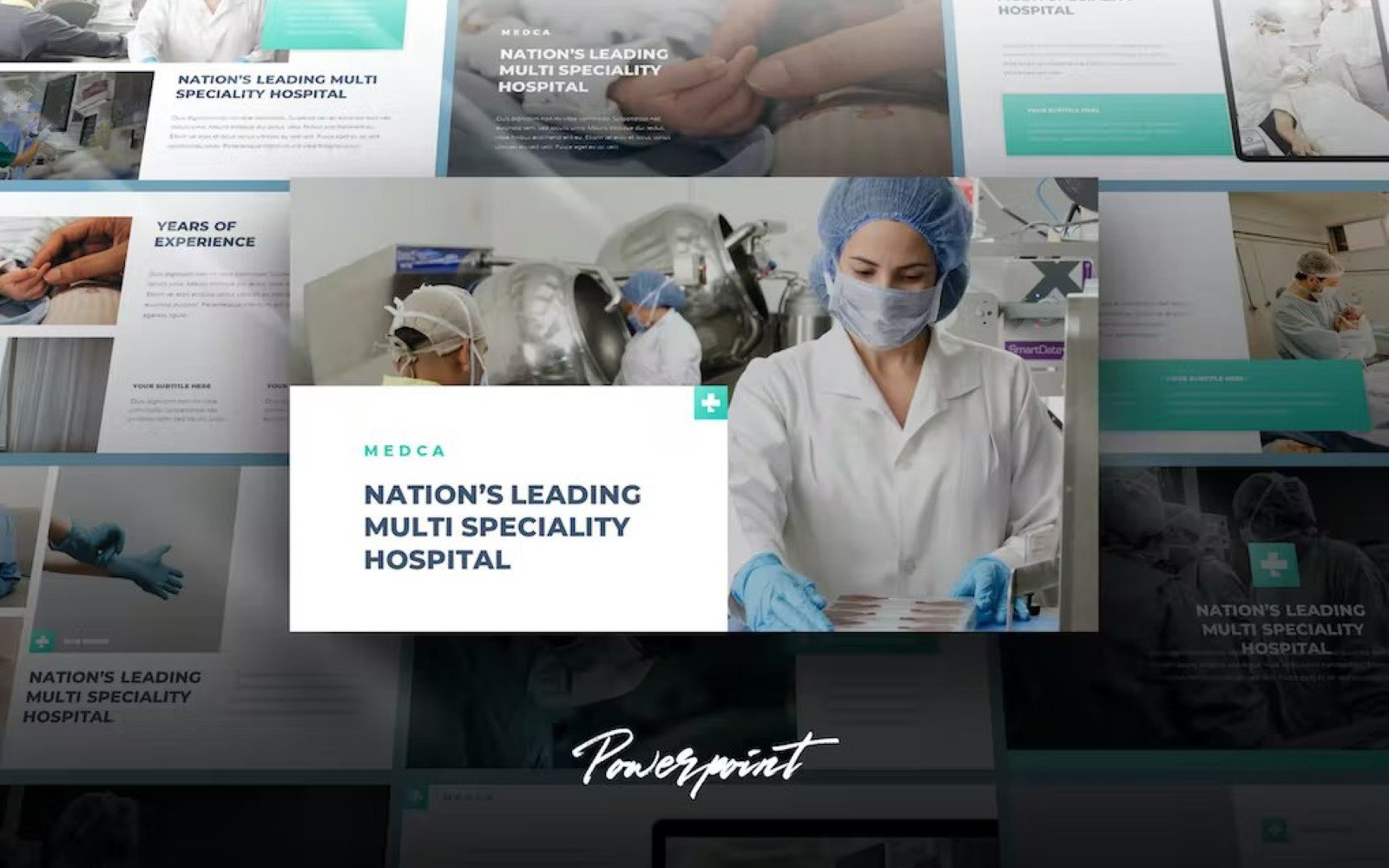 Template #350555 Hospital Medical Webdesign Template - Logo template Preview