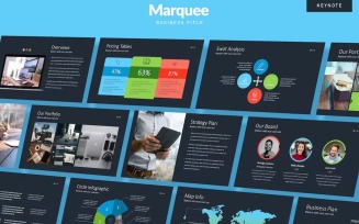 MARQUEE - Business Pitch Keynote Template