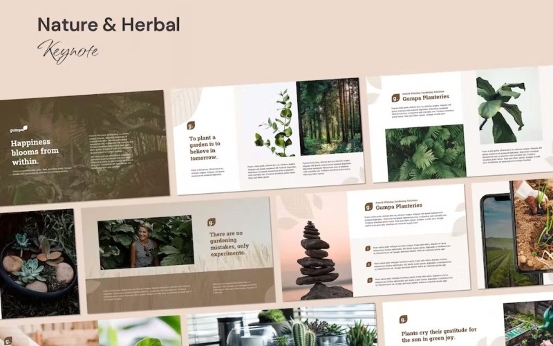 Medical herbal presentation - Keynote Keynote Template