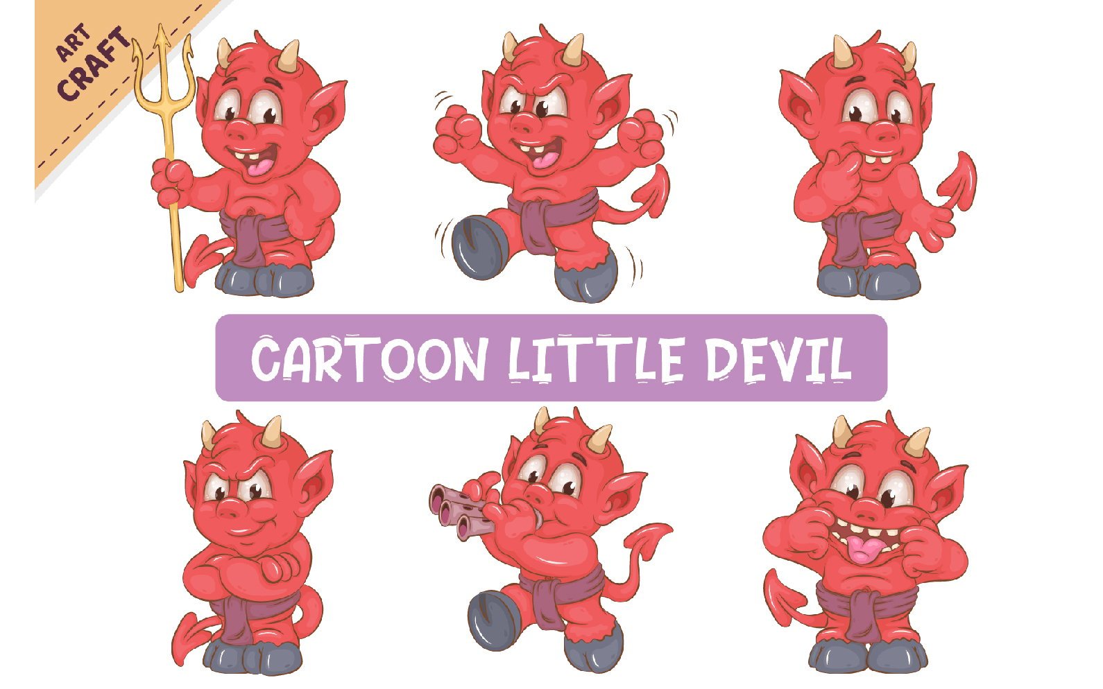 Kit Graphique #350651 Animalit Diable Web Design - Logo template Preview