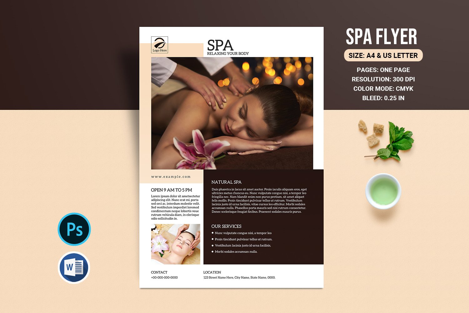 Kit Graphique #350660 Spa Prospectus Divers Modles Web - Logo template Preview