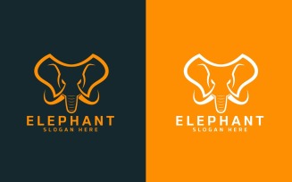 Creative Angry Elephant Logo Design - Brand Identity