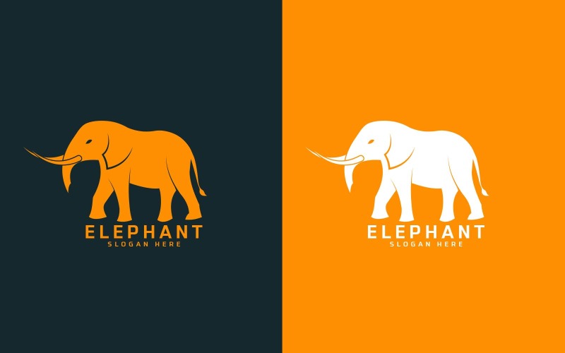 Elephant Logo Design - Brand Identity Logo Template
