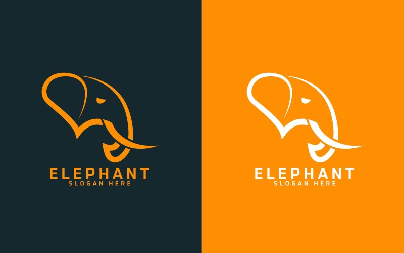 Professional Elephant Logo Design - Brand Identity Logo Template