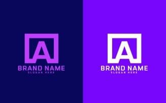 Brand A letter Logo Design - Brand Identity